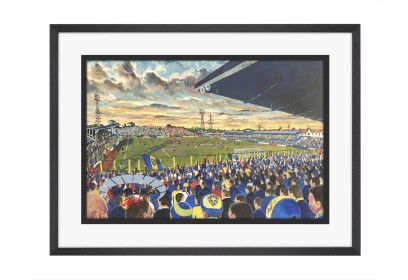 Plough Lane Stadium Fine Art Print - AFC Wimbledon Plough Lane Stadium Fine Art Print - AFC Wimbledon